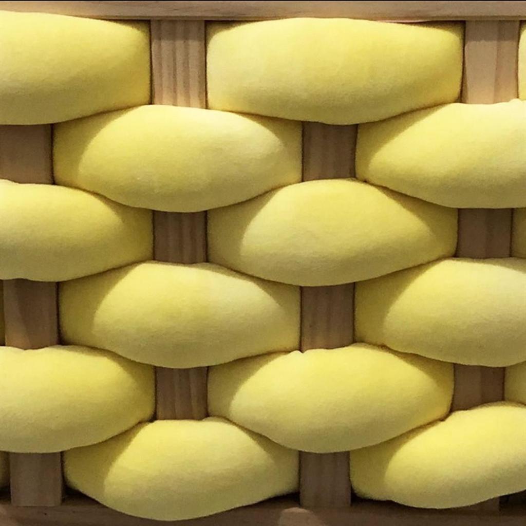 European Single Strand 5cm Cable Knit Baby Bed Bumper - Handmade Anti-Collision & Anti-Fall Decoration