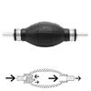 6mm Auto Universal Kraftstoffpumpe Gummi Manuell Umfüllen Flüssigkeit Benzin Benzin Diesel Handansaugkolben Schlauch Aluminium