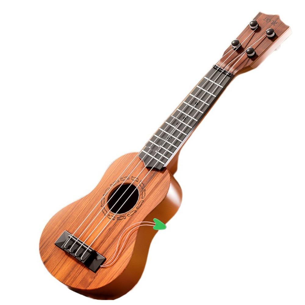 Adjustable Knob Ukulele Musical Instrument Toy 4 Strings Kids Musical Toys  Children Toys style 2