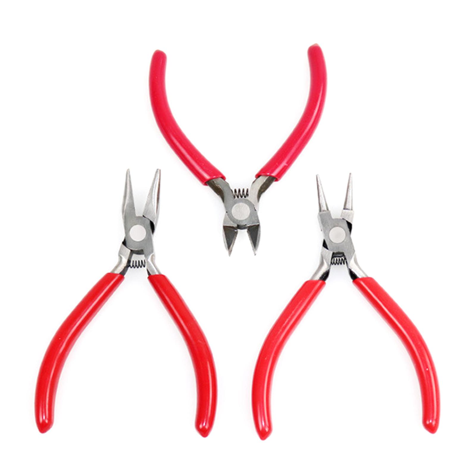 

Металлические мини-плоскогубцы для ювелирных изделий, кусачки, плоскогубцы с круглыми губками, плоскогубцы с изогнутыми губками, набор инструментов для изготовления бижутерии, инструмент для резки DIY ювелирных изделий