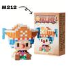 One Piece Sun God Nika Luffy Micro Building Block Chopper Ace Buggy 3D Anime Model Assembly Mini Bricks Figure Toy For Gift@