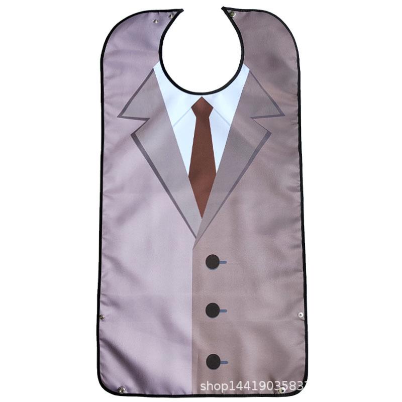 Waterproof Adult Bib for Seniors - Ideal for Mess-Free Meals