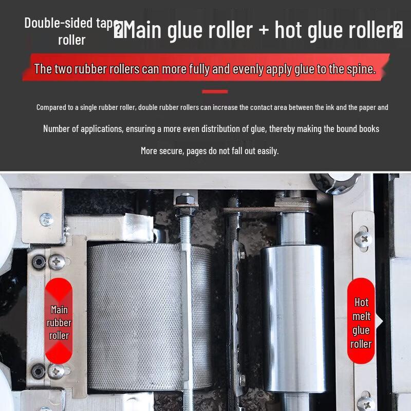 INGYE A3 Automatic Hot Melt Binding Machine CN Plug (adapter Included)