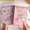 50 Sheets Per Pack Coil Stickers Thousand Flavors Thousand Journeys Series Korean-style Material DIY Scrapbooking Decorations