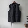 Vest for Women Autumn Warm Stretchy Long Sleeveless Oversize Casual V-neck Vest