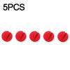 50/5pcs Red Ball Foam Clown Nose Halloween Party Cosplay Costume Circus Props Festival Make Up Clown Nose Performance Decoration