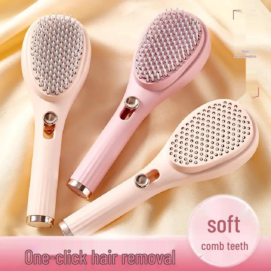 Upgraded Retractable Magic Comb: Portable Scalp Massager & Cleaner