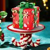 Compatible with Christmas Organ Box Santa Claus Building Block Toy Puzzle Assembly Men and Women Gifts