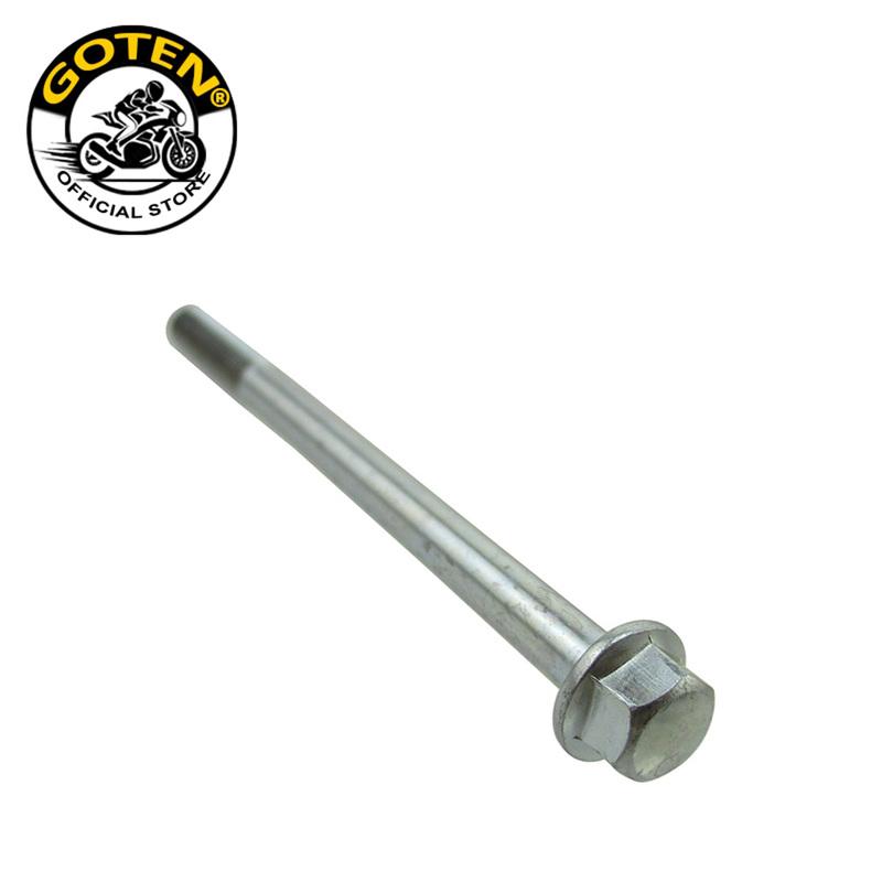 Goten Flanged Hex Bolt M6 X 80mm Sliver For Pit Dirt Bike ATV Quad Engine