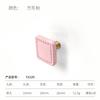 1PC Heart-shaped Leather Drawer Handle Cabinet Door Brass Handle Kitchen Cabinet Black Blue Pink Gray