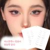 BLOWFISHFUGU eyelash tattoo patch face sticker tattoo patch women's tattoo sticker under eyelash tattoo sticker 8 pairs set, 01+02 4p, 1 set