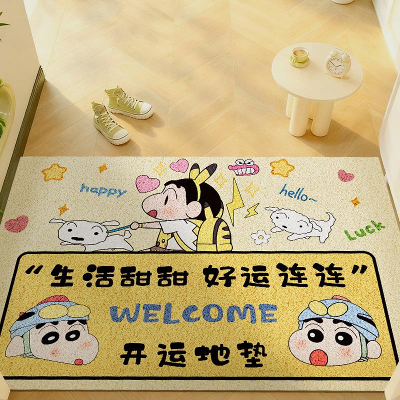 Door Floor Mat, Door Door Door Non-Slip Mat, Dust Removal Can Be Cut, Foot Mat, Household Wear-Resistant Carpet