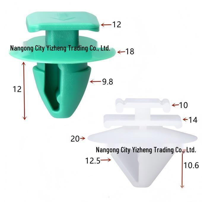 Rear Wheel Fender Mudguard Fixing Clip for Jeep & Fiat