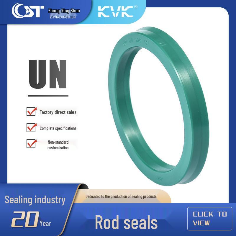Piston Rod Seal - KVK PTFE Hydraulic & Pneumatic Seals for Engineering Machinery DZ