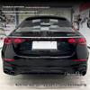Compatible with 2024+ Mercedes-Benz E-Class W214: E53 Rear Diffuser & Exhaust Tips for Four-Door Sports Upgrade.