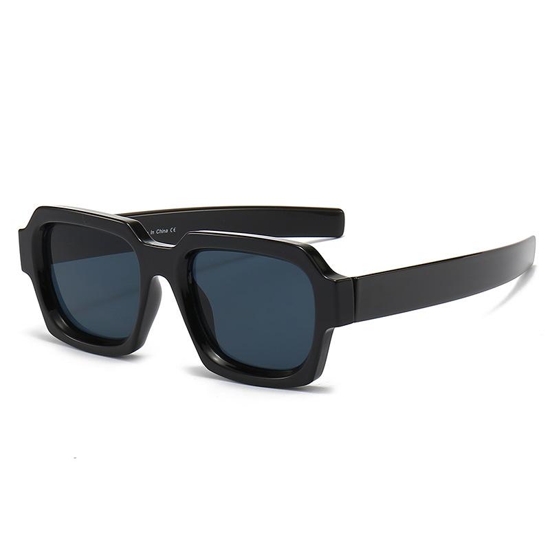 Retro Square Sunglasses Women Vintage Two-Color Frame UV400 Protection Classic Designer Brand