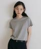 Lingseoul Essential Silket T-Shirts-Melange
