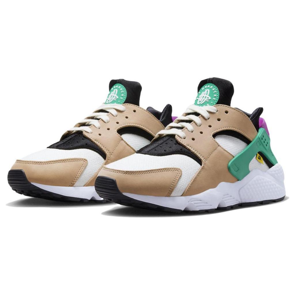 Nike Air Huarache Premium Moving Company Men Sneakers Tan Sail Black DV0486-100