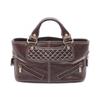 Used Boogie Bag Handbag Leather Brown Used Women