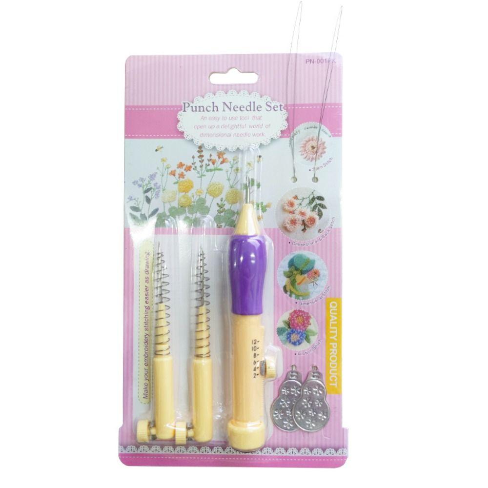 DIY Craft Embroidery Punch Needle Kit Embroidery Stitch Pen  Sewing Accessories
