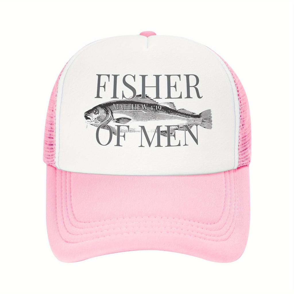 Fisher of Men Matthew 419 Trucker Hat Breathable Mesh Baseball Cap Casual Adjustable Headwear