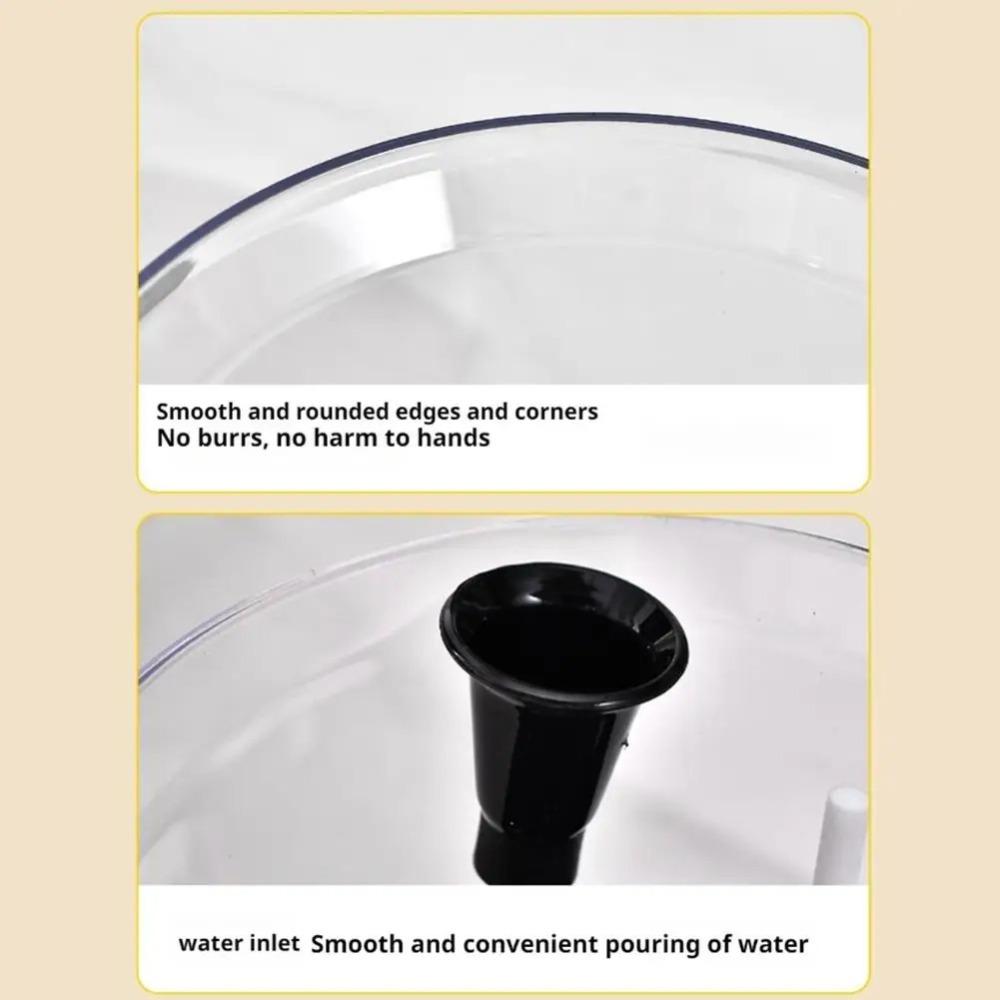 1pcs Transparent Self Watering Plant Pot Double Layer Planter Pot with Reservoir Flowerpot  Office