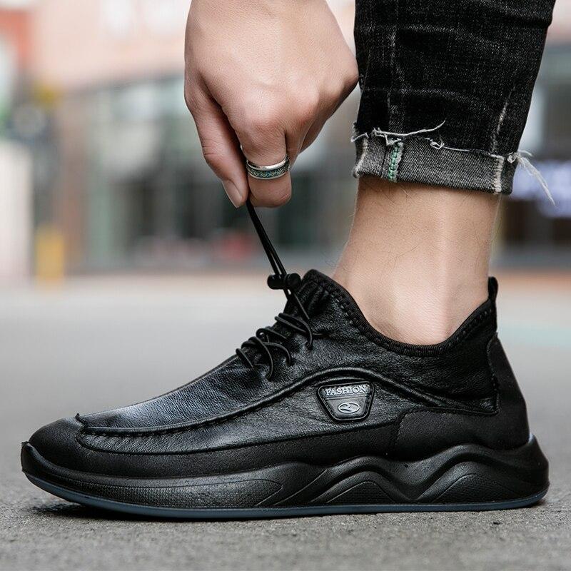 Zapatos de hombre Zapatos casuales Cómodos Plus Velvet Zapatos de cuero  cálidos Otoño Invierno Mocasines Zapatillas Hombre Walking Shoes Zapatos de  chef comprar a buen precio — entrega gratuita, reseñas reales con
