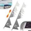 Range Trim Easy Clean Rustproof 2 Pairs Heat Resistant Stainless Steel Stove Gap Filler 13.78-27.56in Adjustable for Kitchen