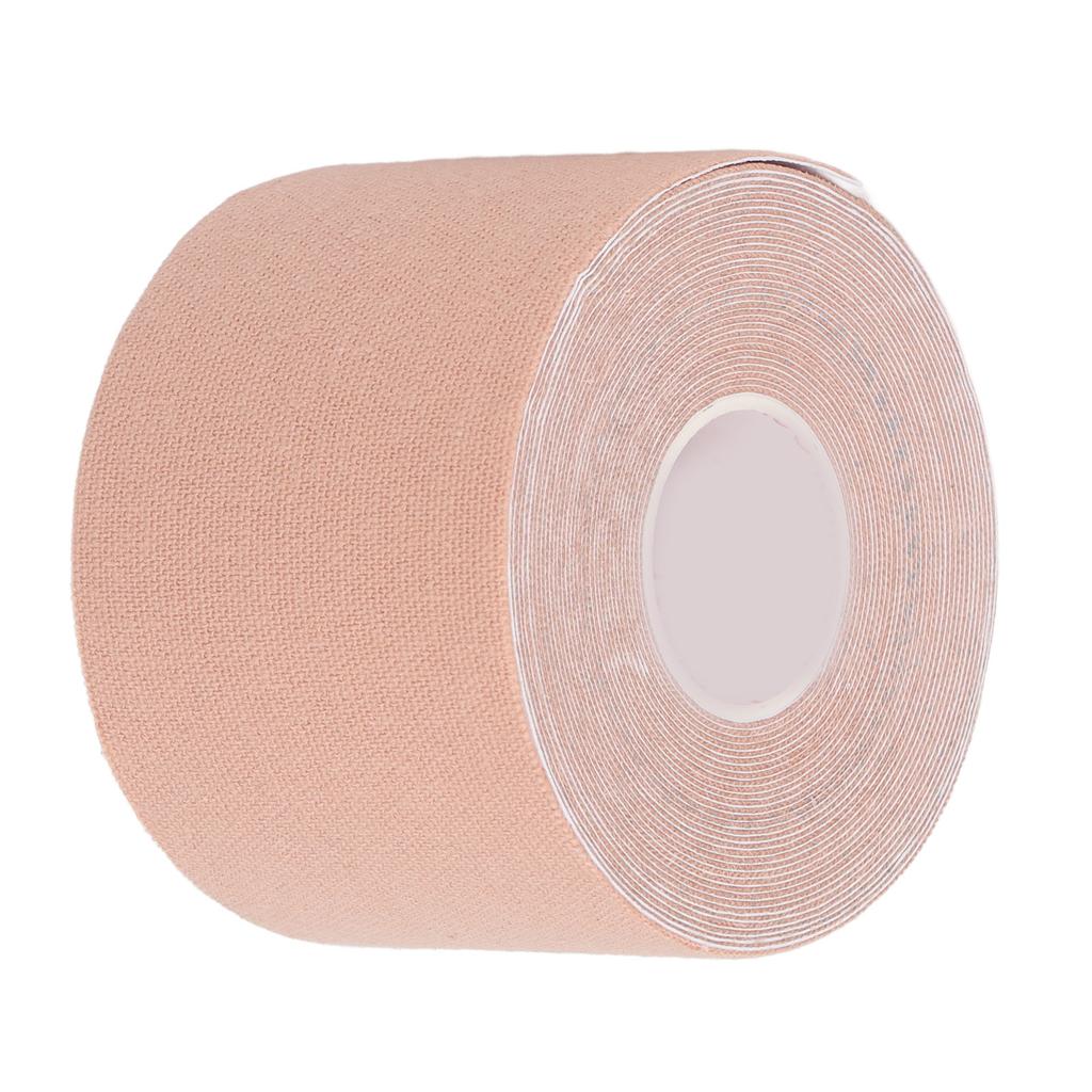 5cm 5m Sports Bandage Sports Athletic Tape Therapeutic Pain Relief for Support and Recovery Skin Color