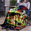 Alien Heroes Ben 10 Cartoon Print blanket Flannel Blanket Soft Cozy Plush Throw for Sofa Bed Lightweight Home Decoration
