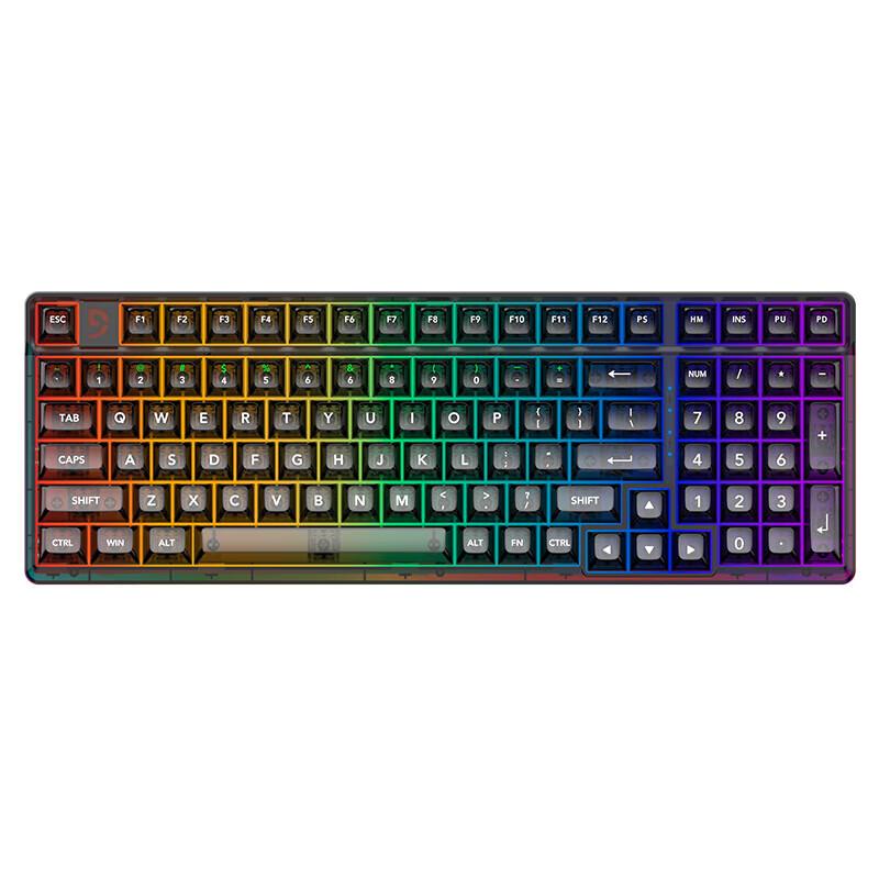 

Fuhlen K9 Tri-Mode Hot-Swappable RGB Mechanical Keyboard