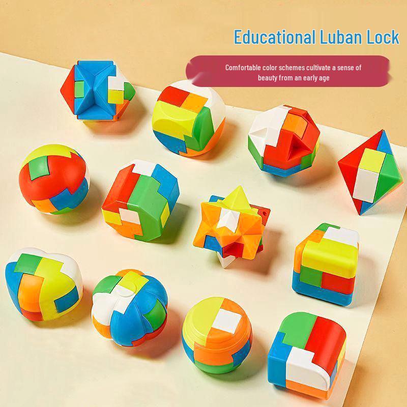 

Educational Kongming Lock: Intellectual Puzzle Building Blocks for Children