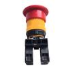 Emergency Stop Switch, 122514GT 122514 Push Button Switch Genie Lift Parts Compatible for Genie Boom Lift S-40 S-60 S-80 Z-20/8 Z-30/20 Z-45/22