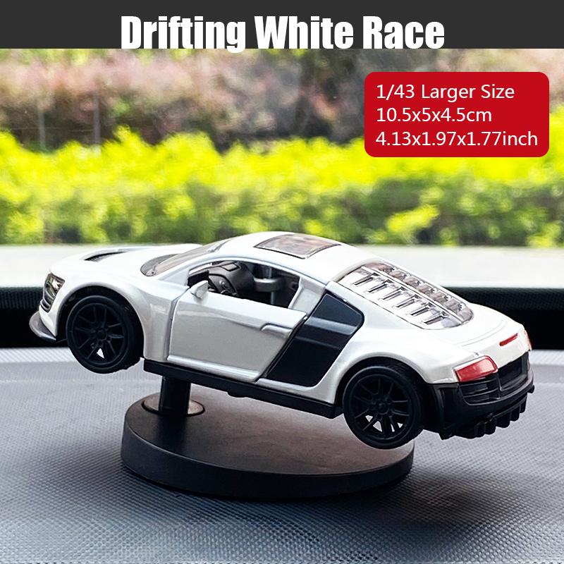

Larger Drifting race racing car ornaments cool fun dashboard Fishtailing Swing Sway interior accessories decorations men