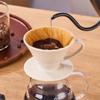4 Pieces Pour Over Coffee Maker Set - Include Glass Pot & 100pcs Paper Filter & Ceramic Pour Over Coffee Dripper & Coffee Spoon
