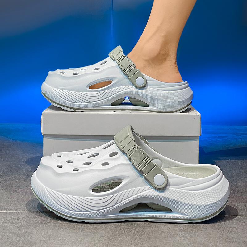 Fashion Unisex Summer Slippers Men Clogs Platform Women Beach Sandals Outdoor Casual Non-slip Footwear Men Sandals