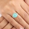 Natural Amazonite Gemstone 925 Sterling Silver Jewelry Handmade Ring Gift For Her RR-83-26