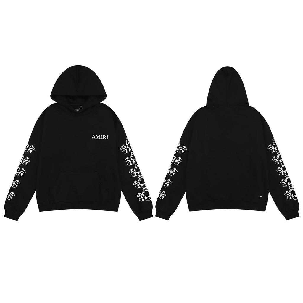 25S Trendy Brand Heavyweight Cotton Terry Hoodie with Letter Print