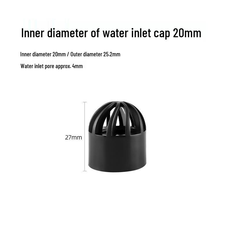 UPVC Fish Tank Plumbing Fittings: Hard Water Pipe Connector & Elbow Tee (Black)