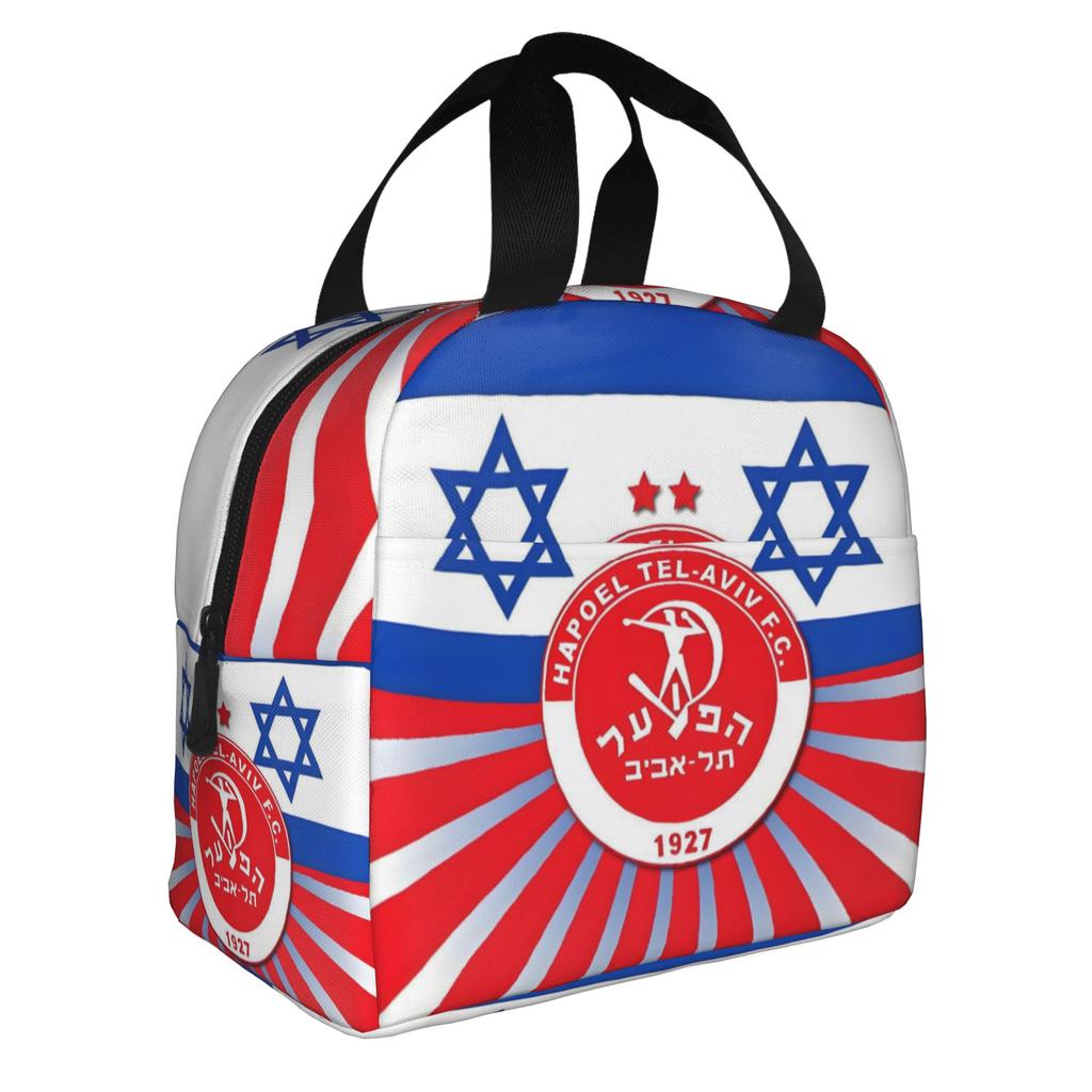 Footbally Beitar Jerusalem FC Soccer  Insulated Lunch Bag for Work School  Waterproof Cooler Thermal Lunch Box Women Men