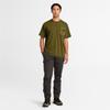 Timberland Men's Short Sleeve T-Shirt, Dark Olive, XS, TB0A69EQ3021