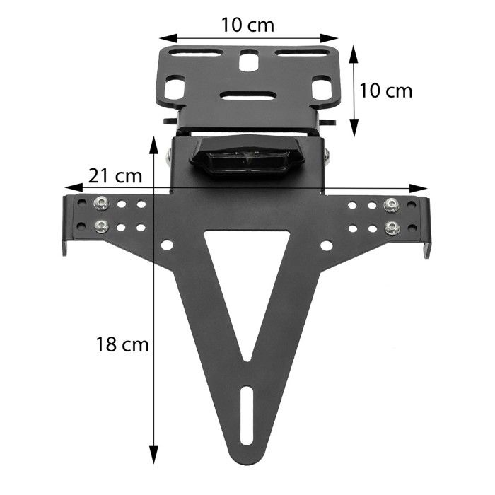 Support de Plaque pour BMW F 800 R / G 310 GS + éclairage KH4SL