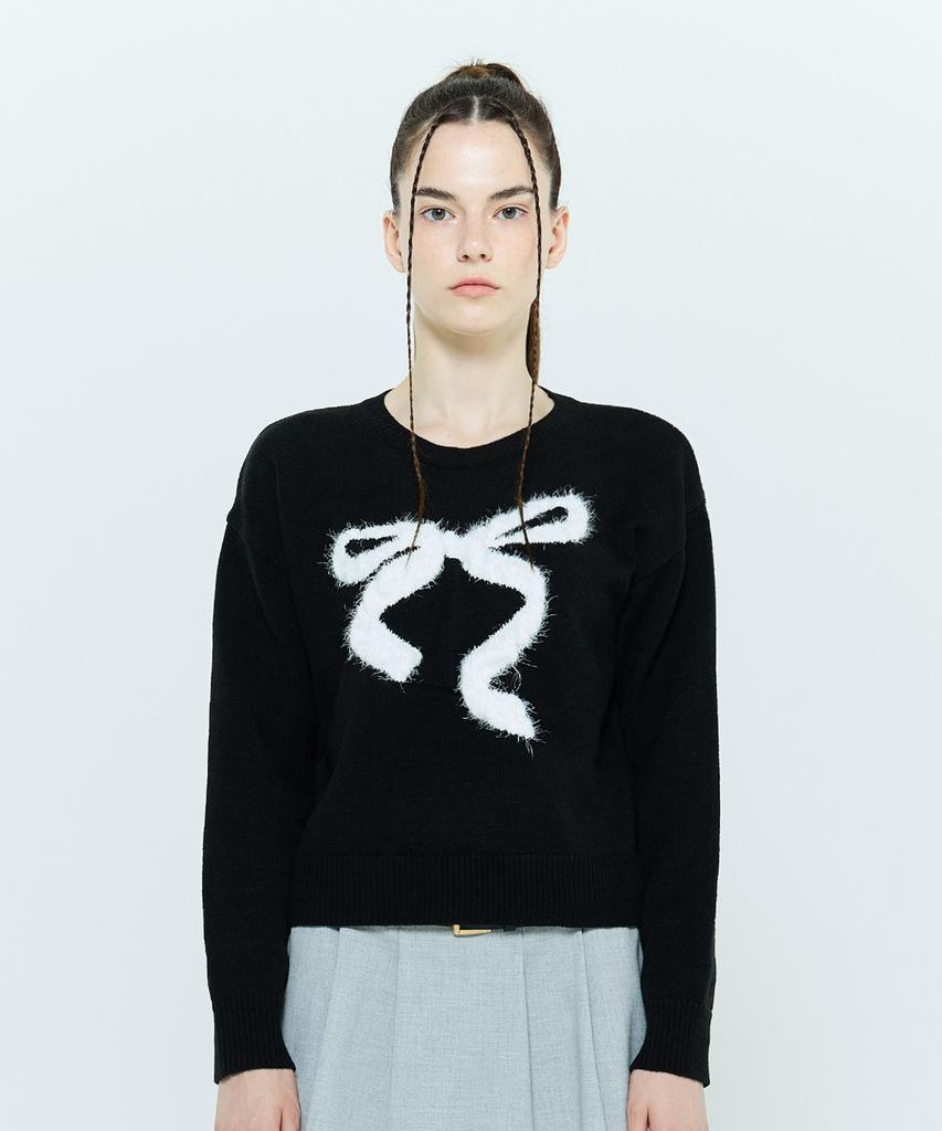 LARTIGENT L6 Ribbon Mix Knit(Black)