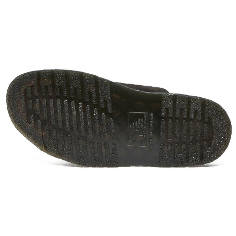 Dr. Martens Fashionable Comfortable Rubber Sole Non-Slip Slide Sandals Unisex Sandals Black 27498001