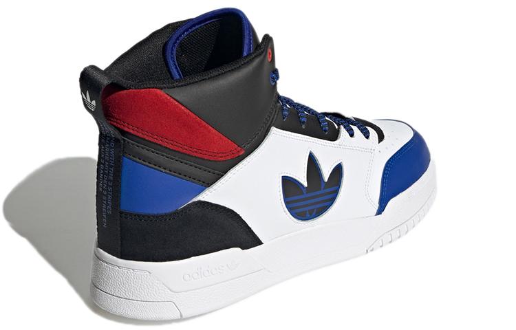 Adidas Originals Drop Step Mid Top Sneakers White/Black/Blue GW6188