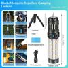 Portable Camping Mosquito Repellent Light With Magnetic Base And Hanging Hook Perfect For Hiking Camping Tent Use