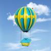 Cute 4D Hot Air Balloon Inflatable Party Decor Balloon Childrens Gifts Foil Balloon  Birthday