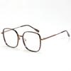 Retro Square Large-Frame Plain-Colored Anti-Blue-Light Glasses Myopia Glasses For Men And Women Mh9060