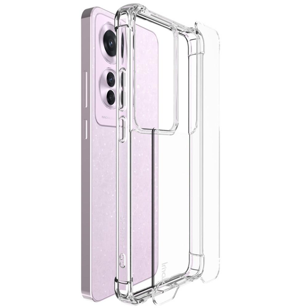 IMAK For Oppo F25 Pro 5G/Reno11 F 5G/Reno11 A 5G Case PC+TPU Transparent Phone Cover