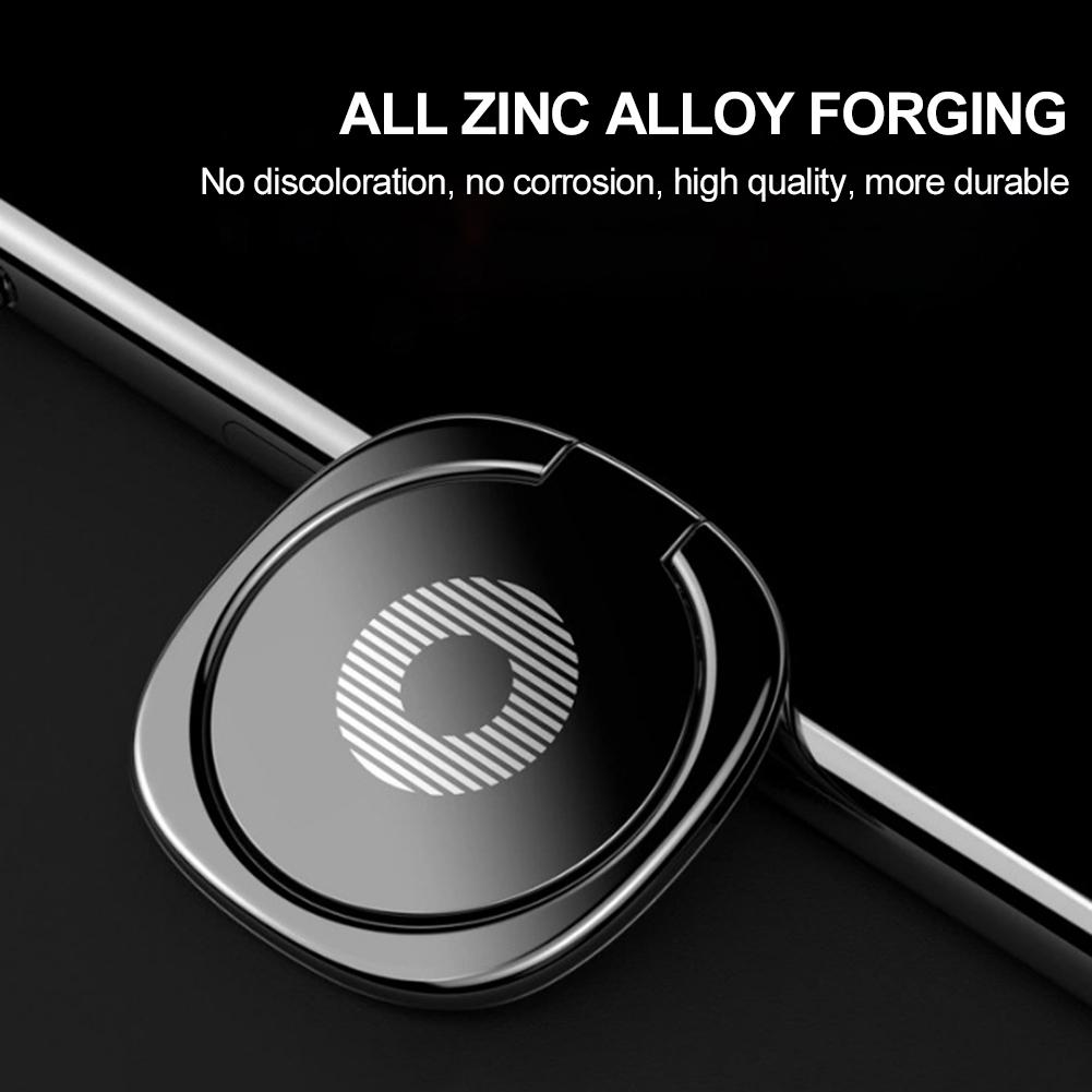 360-degree Rotation Mobile Phone Holder Metal Mobile Phone Stand Ring Buckle Car Mobile Phone Bracket Rotable